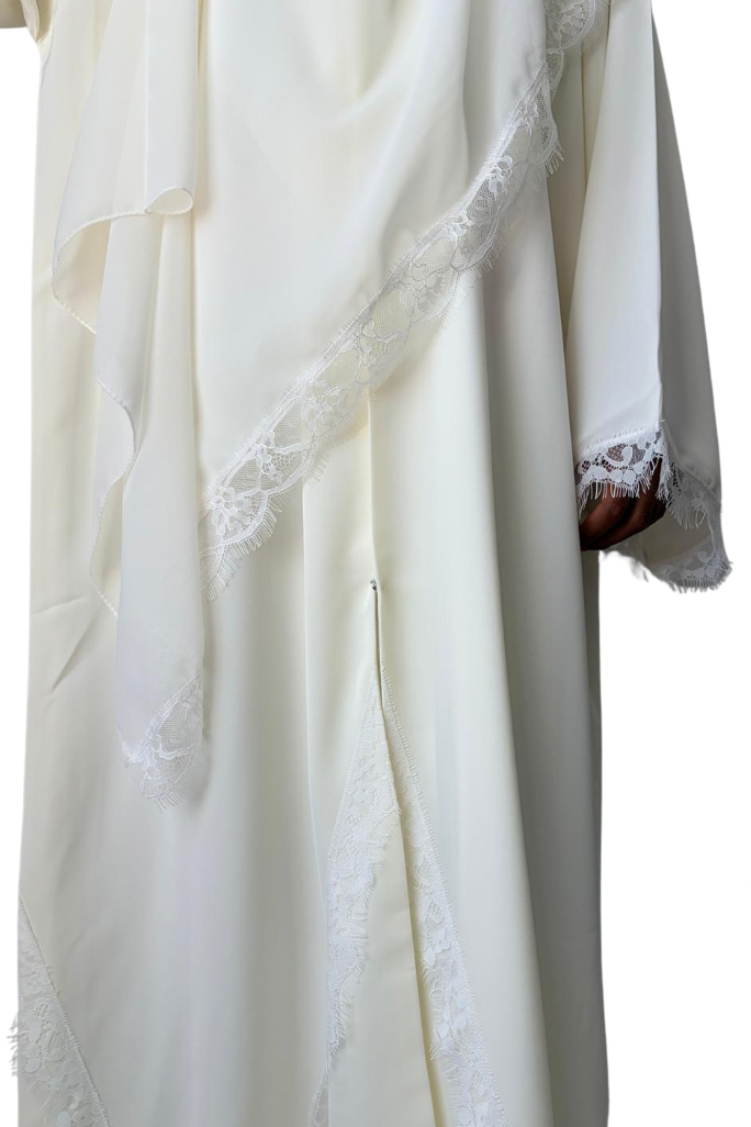 Sultana Abaya - Butter Cream