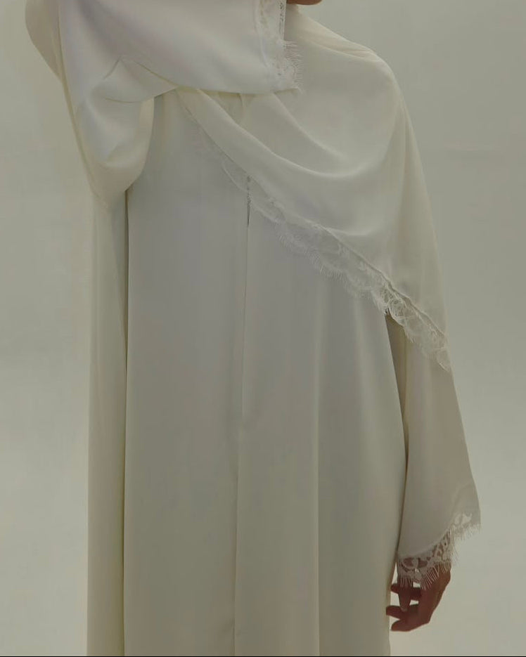 Sultana Abaya - Butter Cream