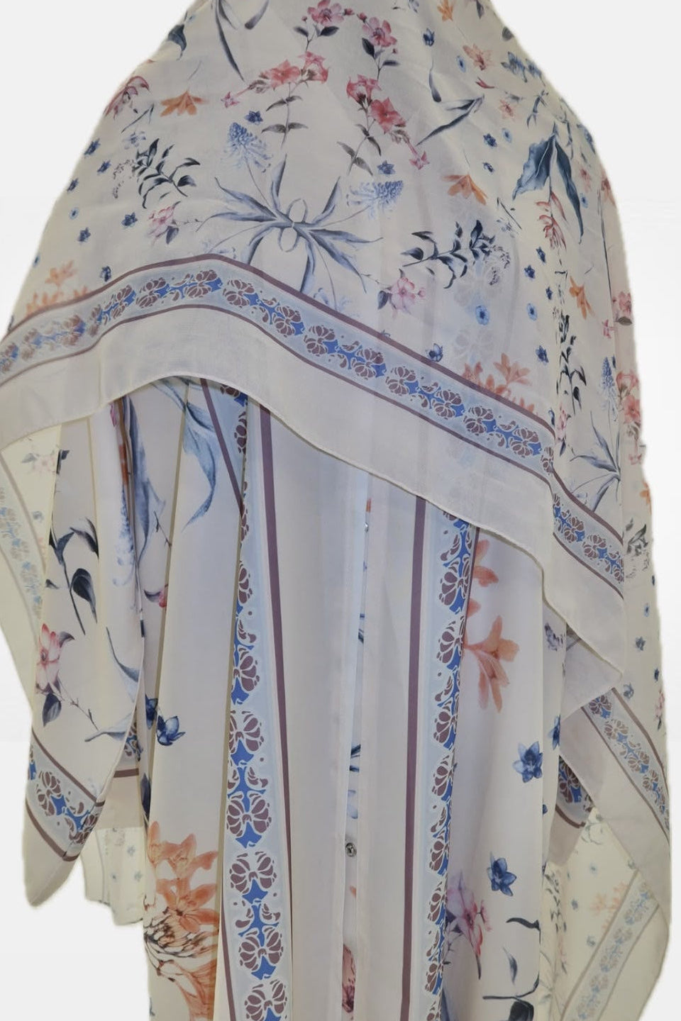 Abaya Garden - White