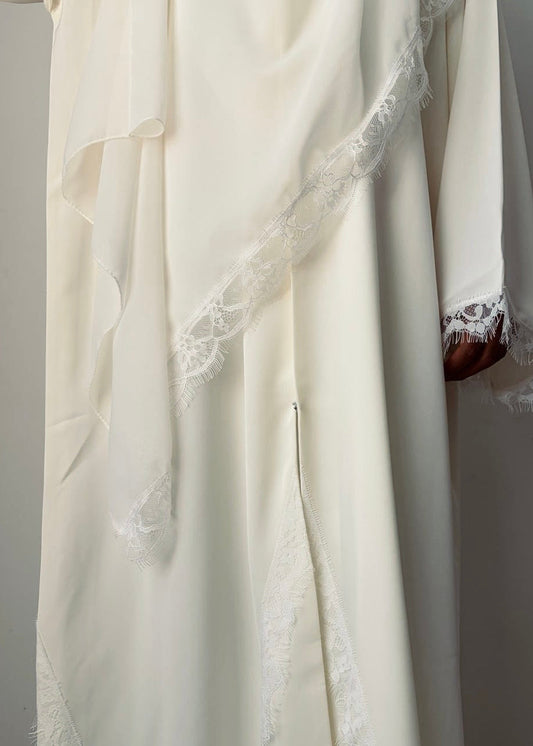 Sultana Abaya - Butter Cream
