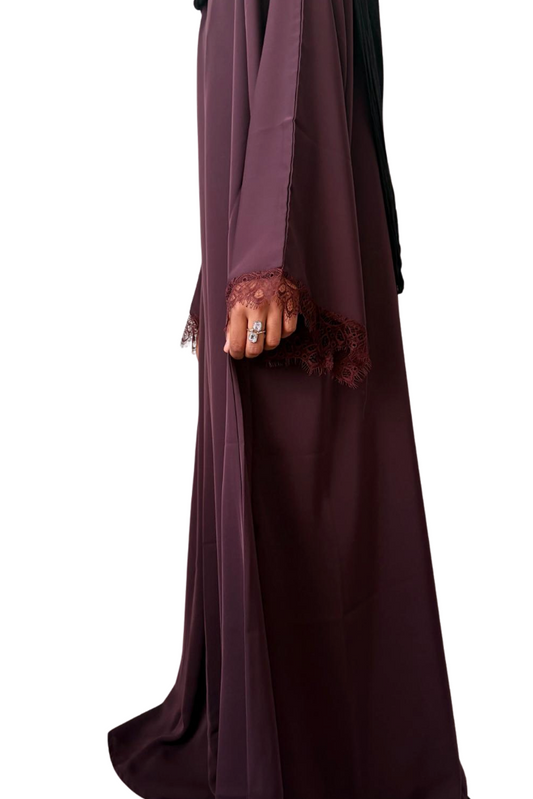 Marwa Abaya – Plum