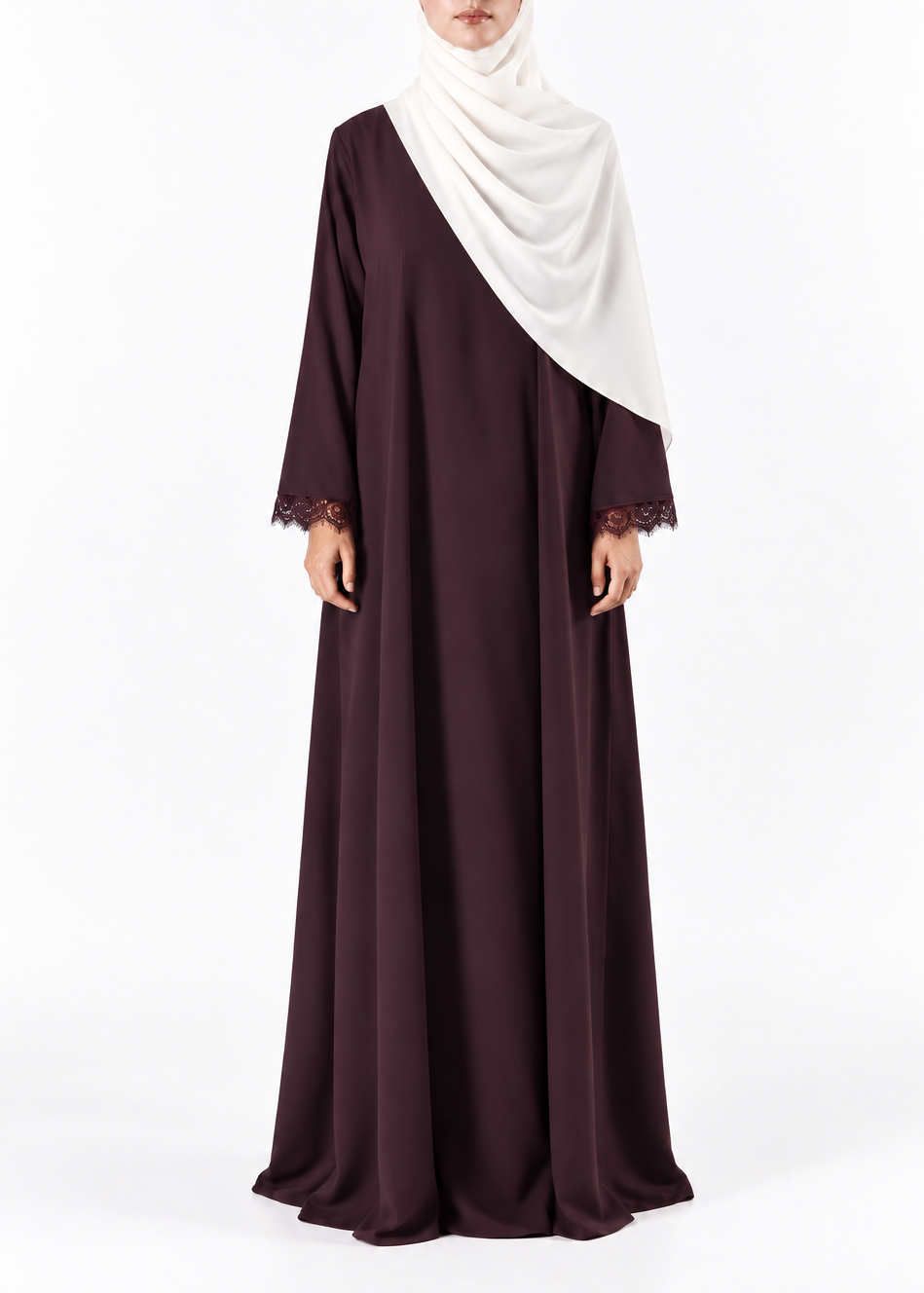 Marwa Abaya – Plum
