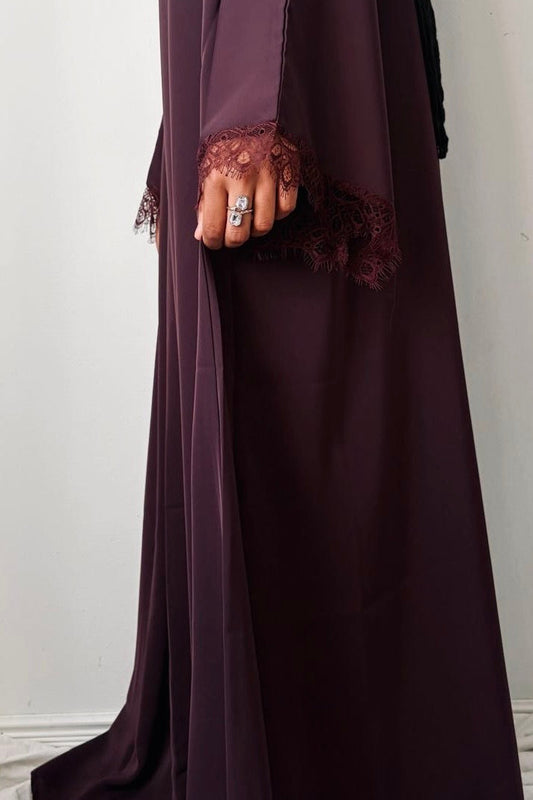 Marwa Abaya – Plum