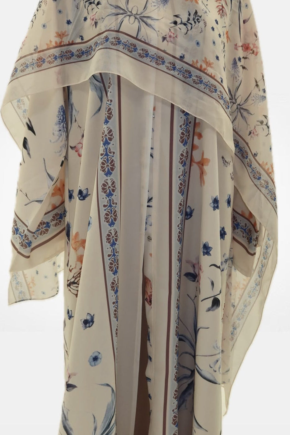 Abaya Garden - White