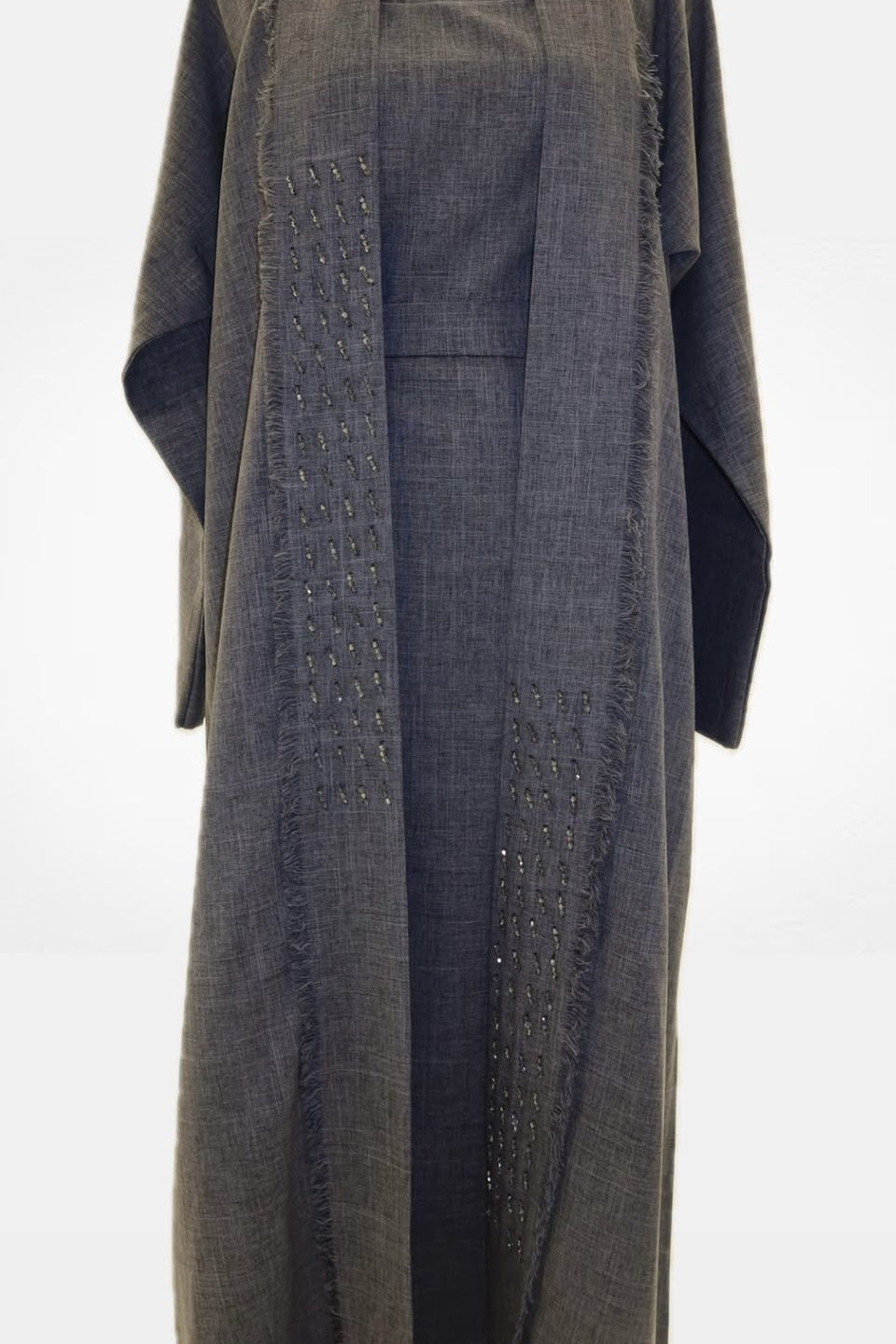 Abaya Silver - Grey