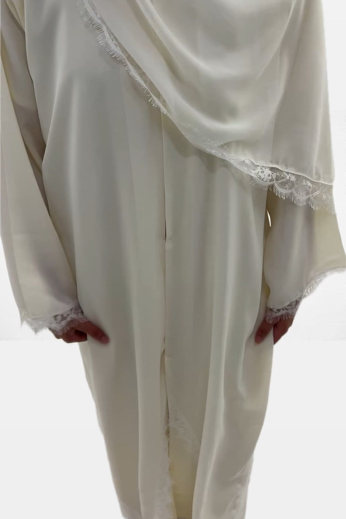 Sultana Abaya - Butter Cream